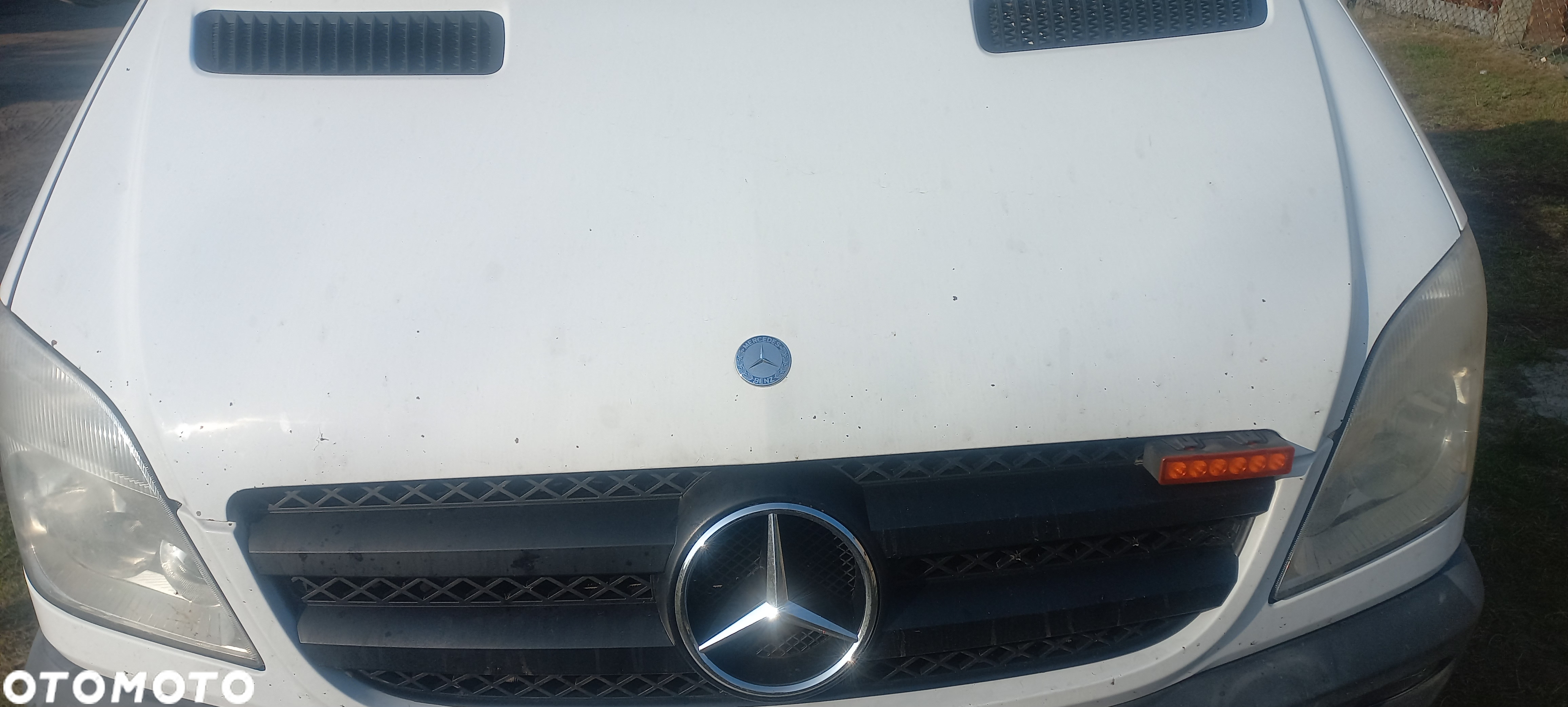 ZDERZAK 2x BŁOTNIK PRZÓD MASKA MERCEDES W906 SPRINTER POZNAN - 2