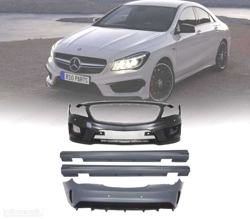 KIT DE CARROÇARIA MERCEDES CLA C117 W117 13-19 LOOK AMG 45 - 1