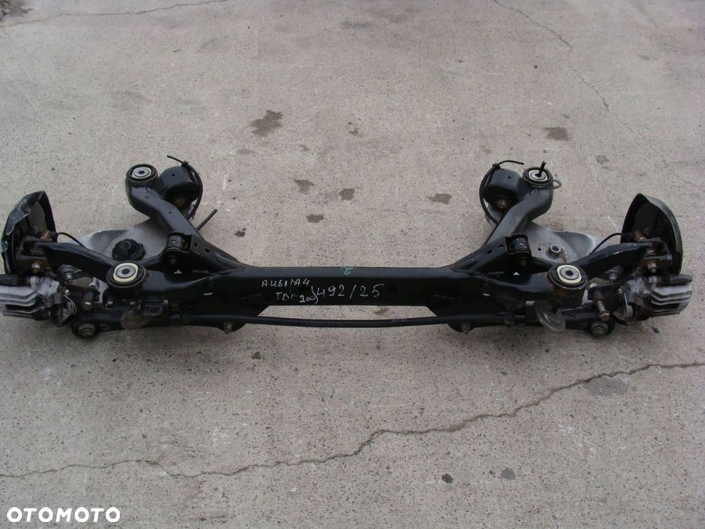 zawieszenie kompletne audi a4 b6 b7 seat exeo nie malowane nie naprawiane - 2