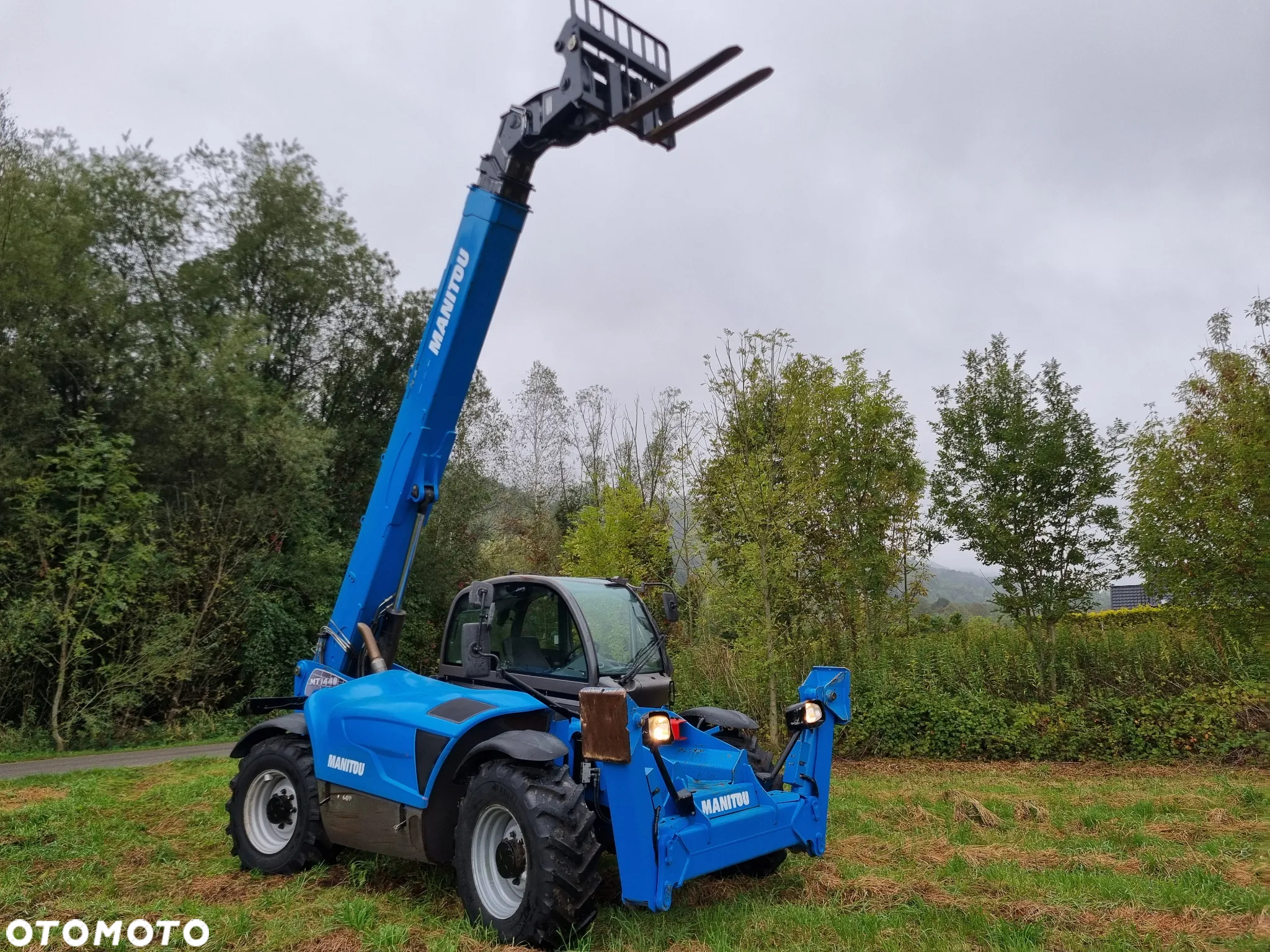 Manitou MT1440 Ładowarka Teleskopowa 14metrów z Norwegii 2017rok 2935mtg Jak Nowa zero zniszczeń luzów wycieków PERKINS - 12