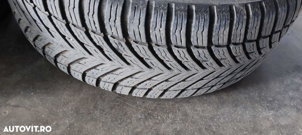 Set jante aliaj pe 16 volkswagen vw golf 6 break cu anvelope de iarna Nokian DOT 2021 - 9