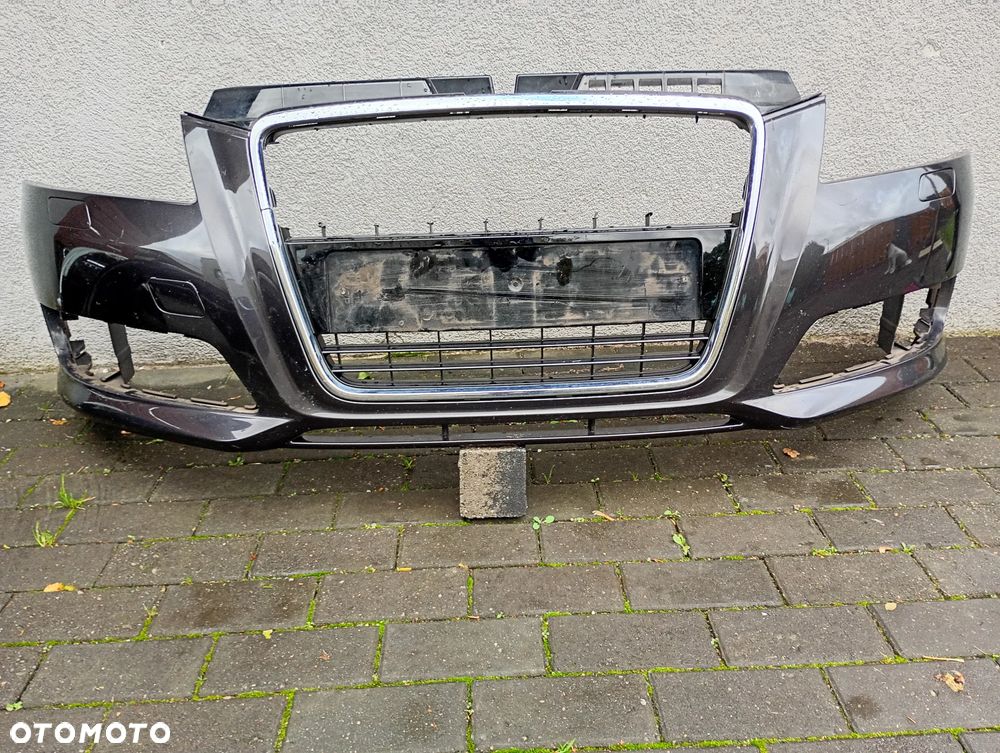 Zderzak przód audi a3 lift  8p do 09-12  xenon spryski - 1
