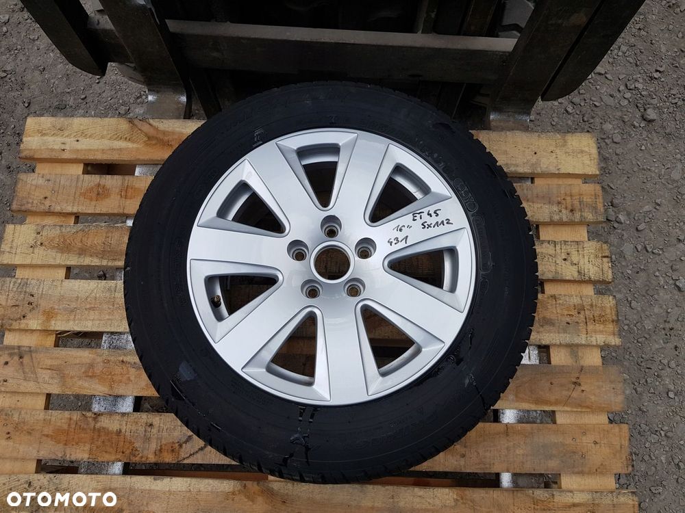 KOŁO ZAPASOWE ALUFELGA 4F0601025AJ AUDI A6 C6 7,5J x 16 5X112 ET 45 - 1