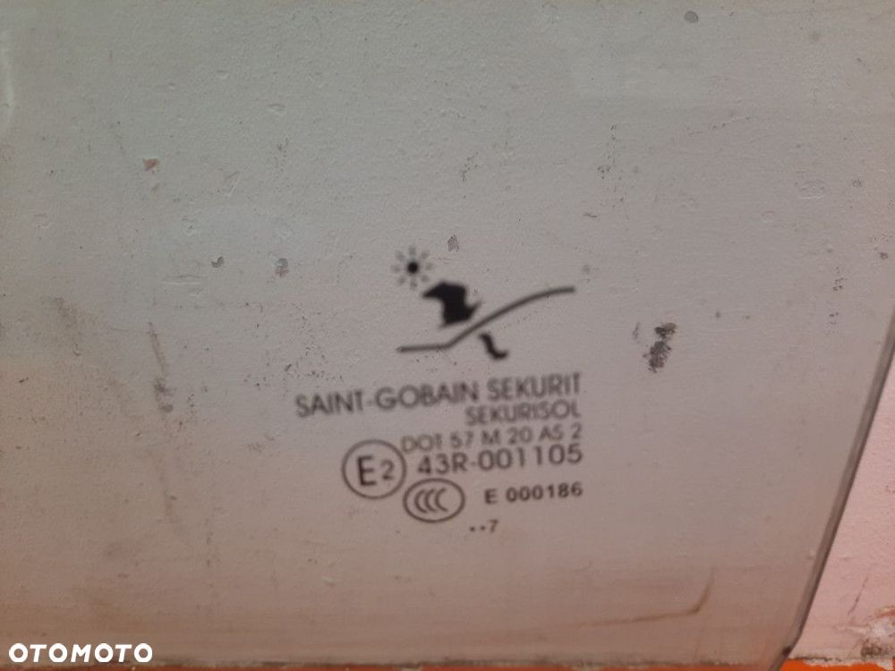 SAAB 9-3 II SEDAN 02-07 SZYBA DRZWI TYŁ TYLNA LEWA 43R-001105 298 - 2