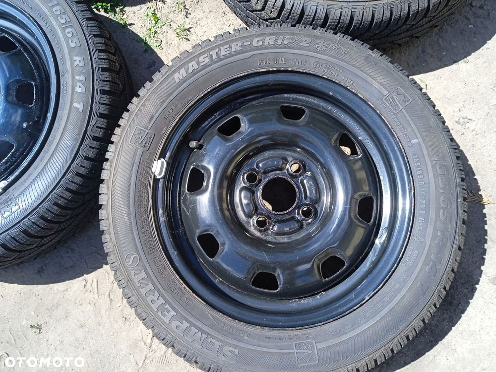 koła zimowe 4x100 Hyundai i10 Kia Picanto opony 165/65 R14 8mm - 3