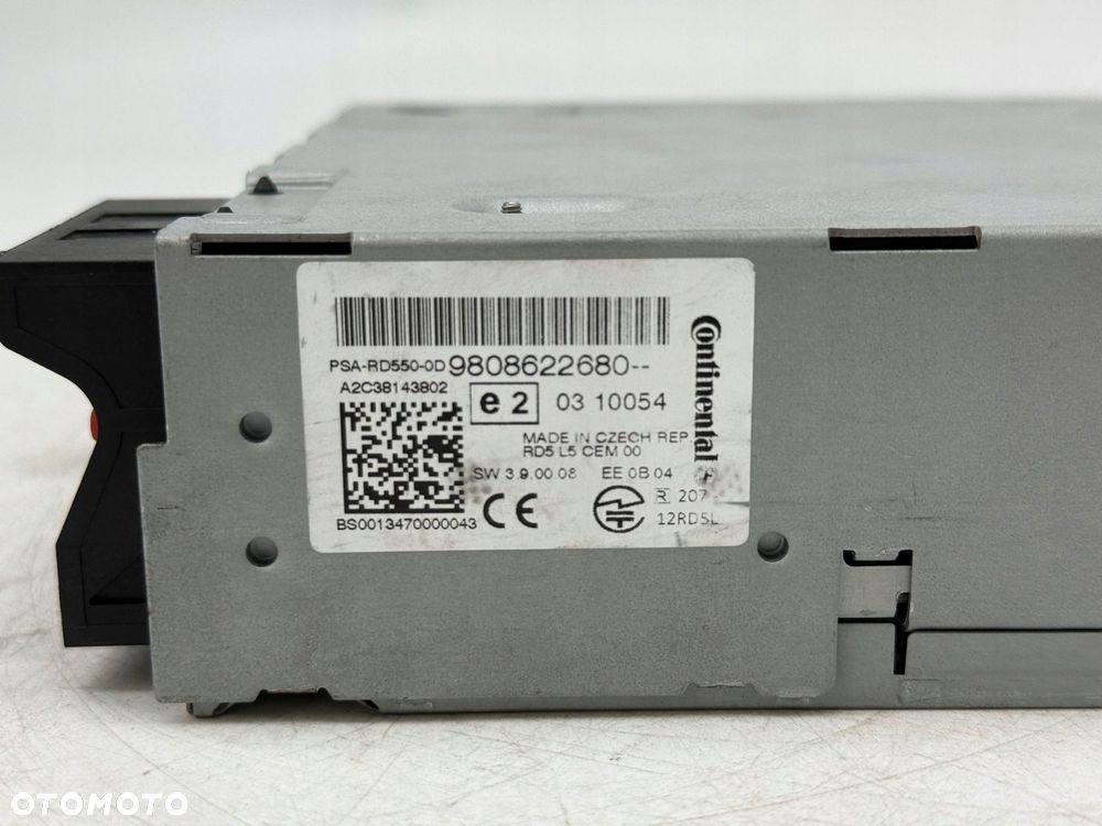 stacja multimedialna radio citroen ds4 9808622680 - 4