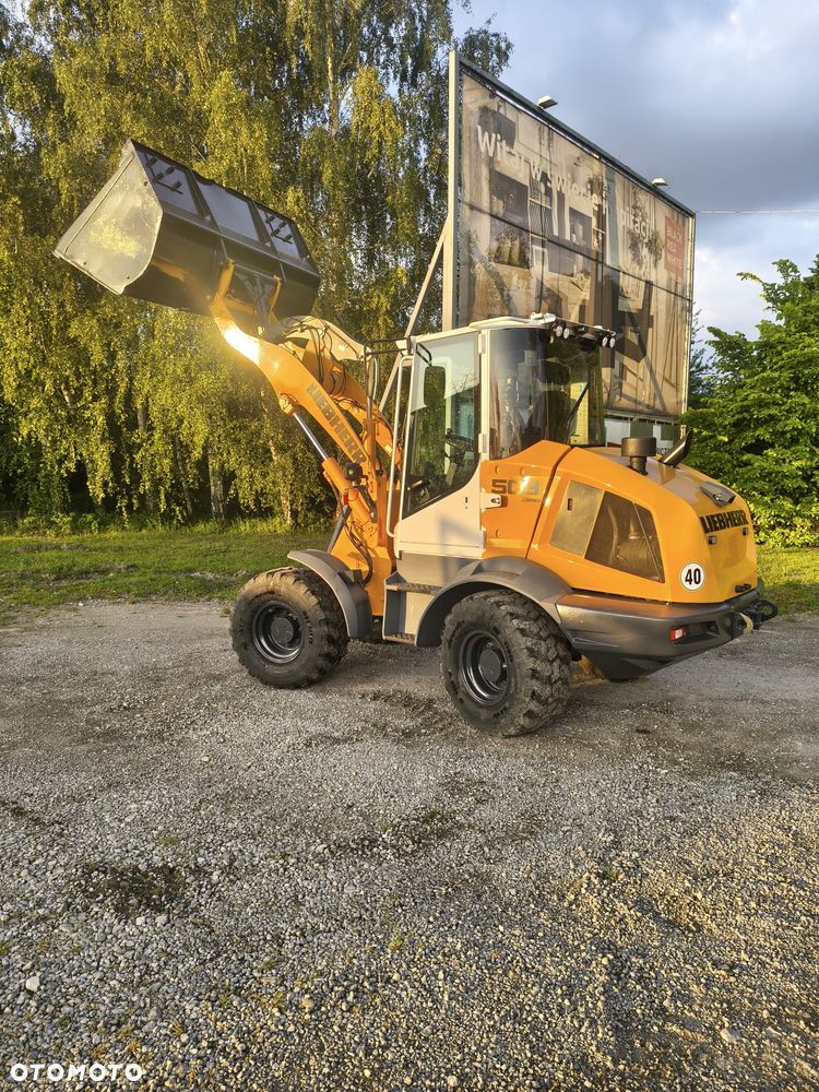 Liebherr L 509 L508 L504 L506 STEREO COMPACT CAT 906M 907M 908M VOLVO L35 L30 L25 JCB 407 406 FULL OPCJA DUŻA ŁYŻKA TEREX TL ATLAS AR 65 SUPER STAN BEZ LUZÓW - 18
