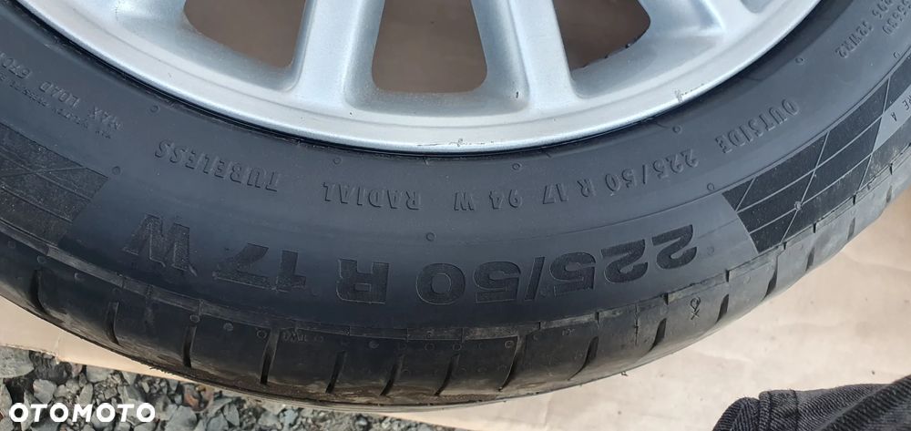 Alufelgi z oponami alusy 5X112 7,5J R17 ET40 VW Phaeton 3D0601025AC - 14