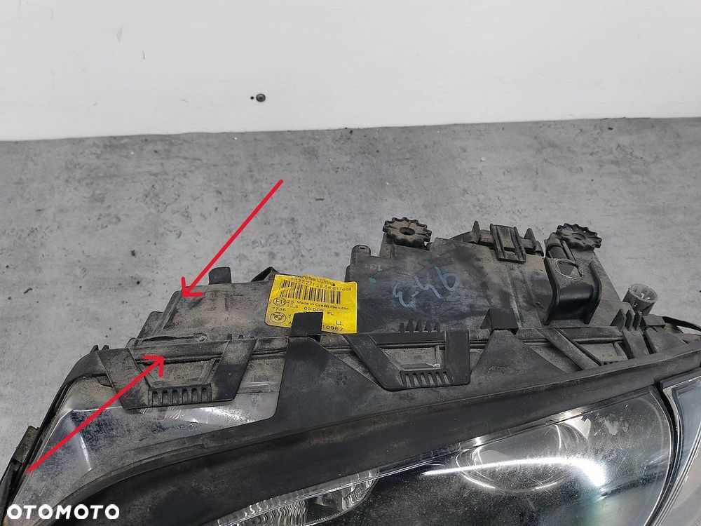 LAMPA PRZÓD LEWA XENON BMW E46 6910967 - 6
