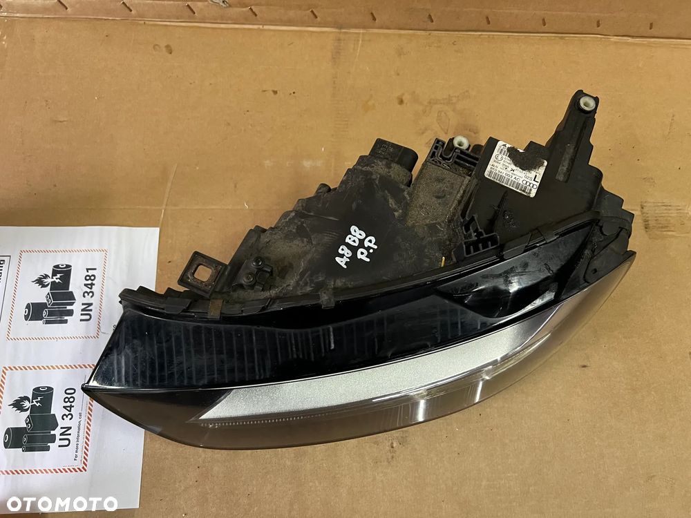 Lampa lewy przód przednia lewa Audi A4 B8 Lift UK 8K0941003AC - 4