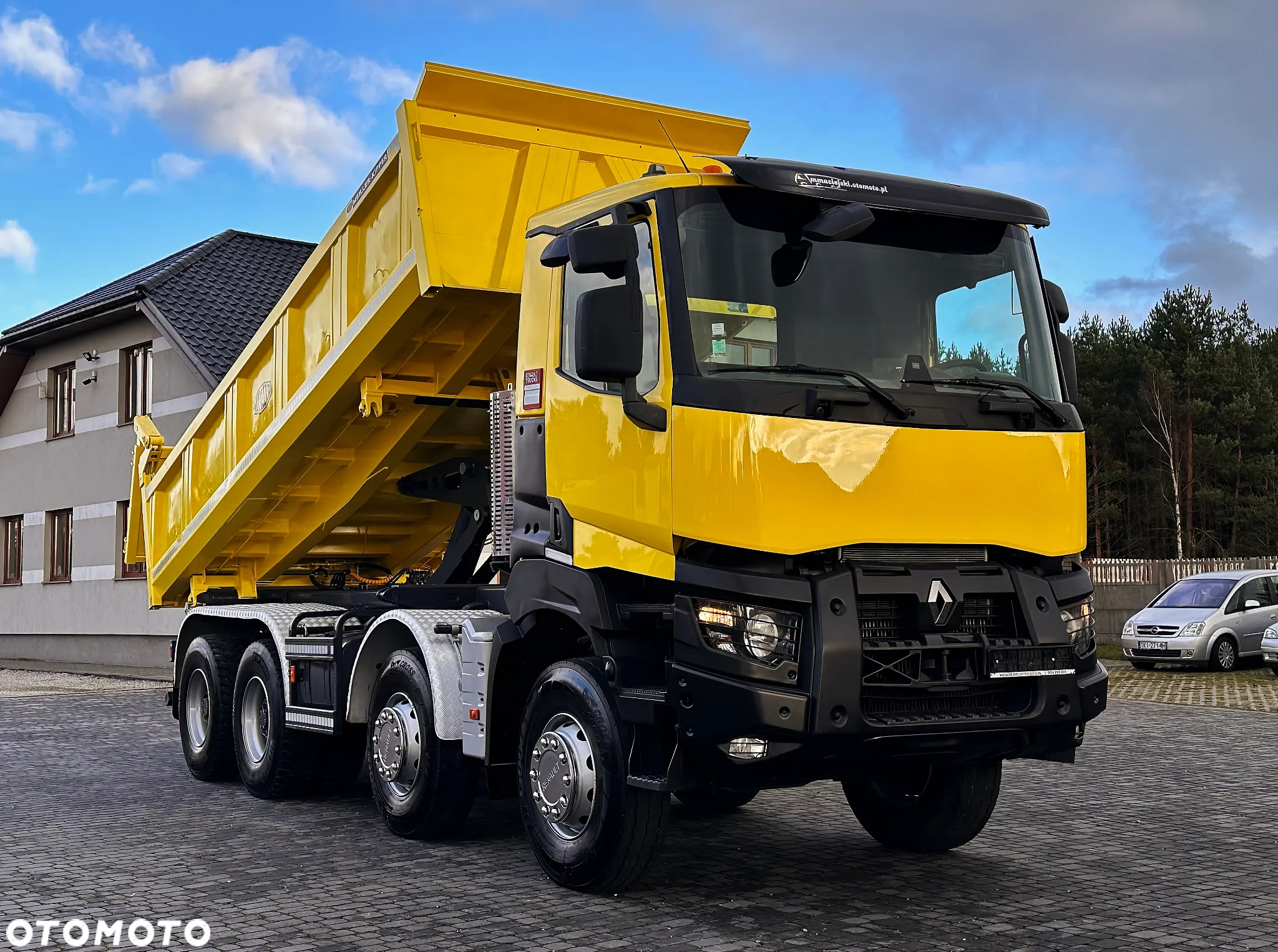 Renault K 460 PROTECT 8X4 WYWROTKA MEILLER BORDMATIC - 14