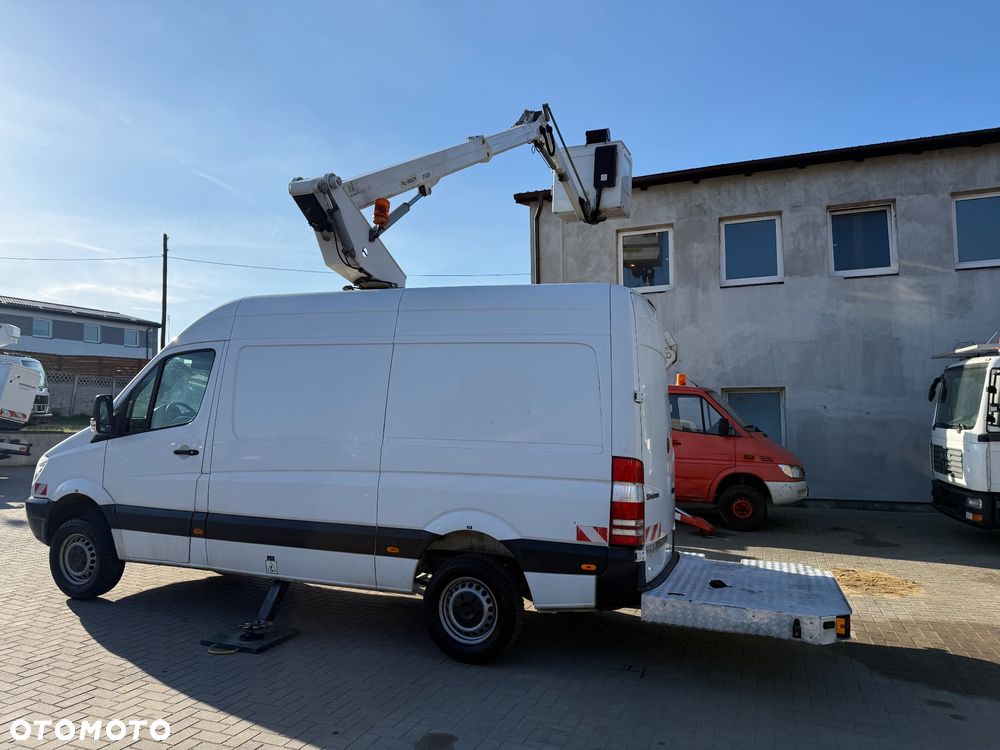 Mercedes-Benz Podnośnik Koszowy Palfinger P140V Zwyżka 14 metrów Pilot ! UDT Dmc 3500kg Kat b Jak Wumag Ruthmann Multitel - 14