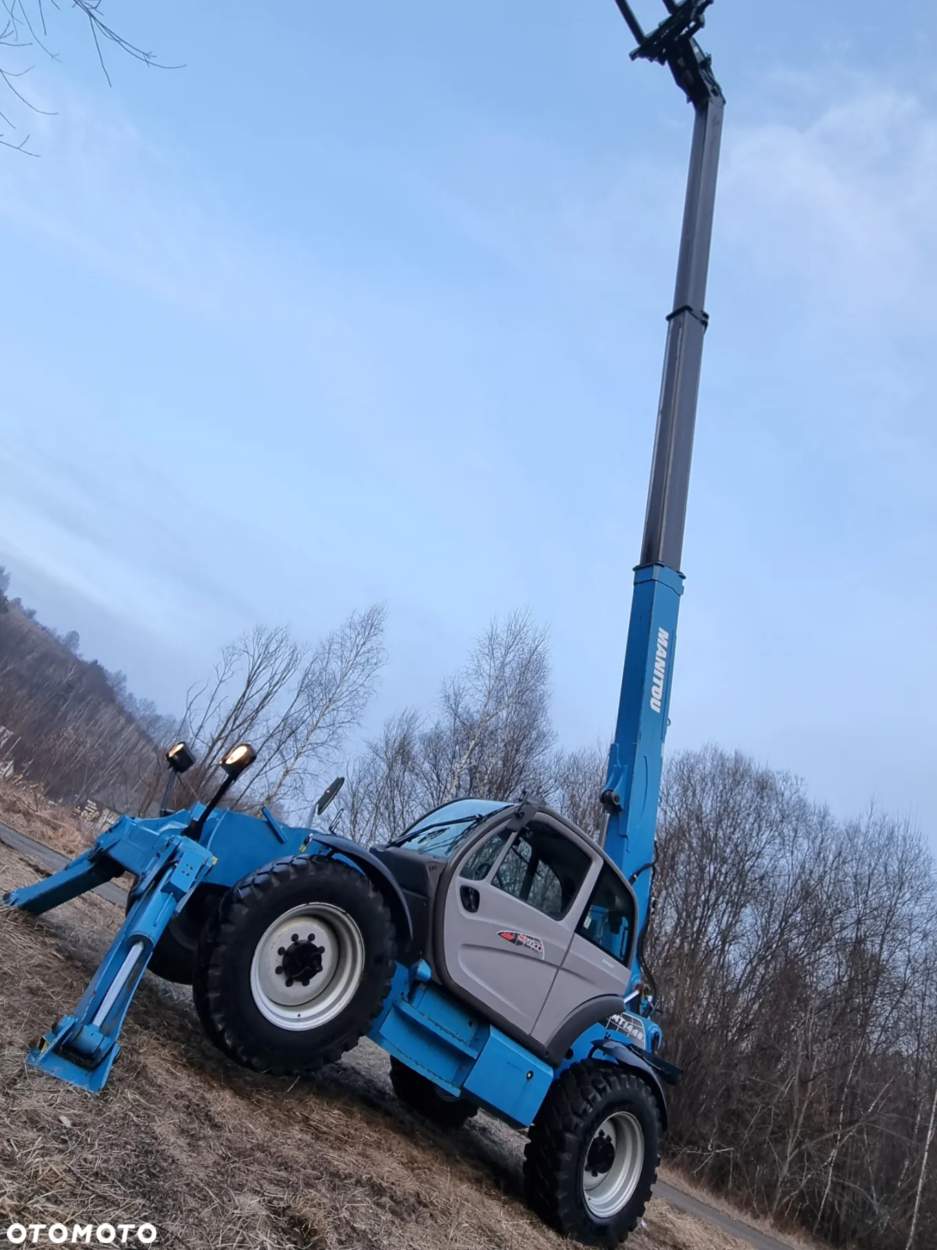 Manitou Ładowarka teleskopowa MT1440 JakNowa 2016r z Norwegii niski przebieg 3121 mtg Oryginał 14 metrów PERKINS SILNIK - 14