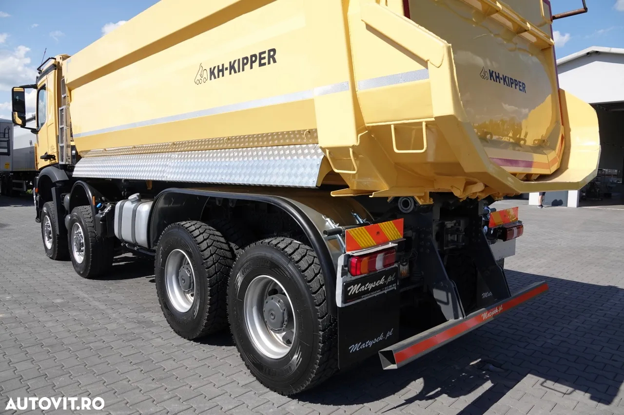 Mercedes-Benz AROCS 4145 / 8x8 / TIPPER SPATE / KH KIPPER / EURO 6 - 14