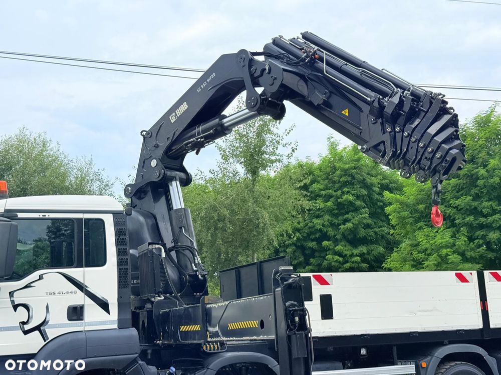 MAN * MAN 41.440 TGS * 8x6 * HDS Kran Hiab 855 E-8 HIPRO * 20 M * Energetyka * Sprowadzony * - 23
