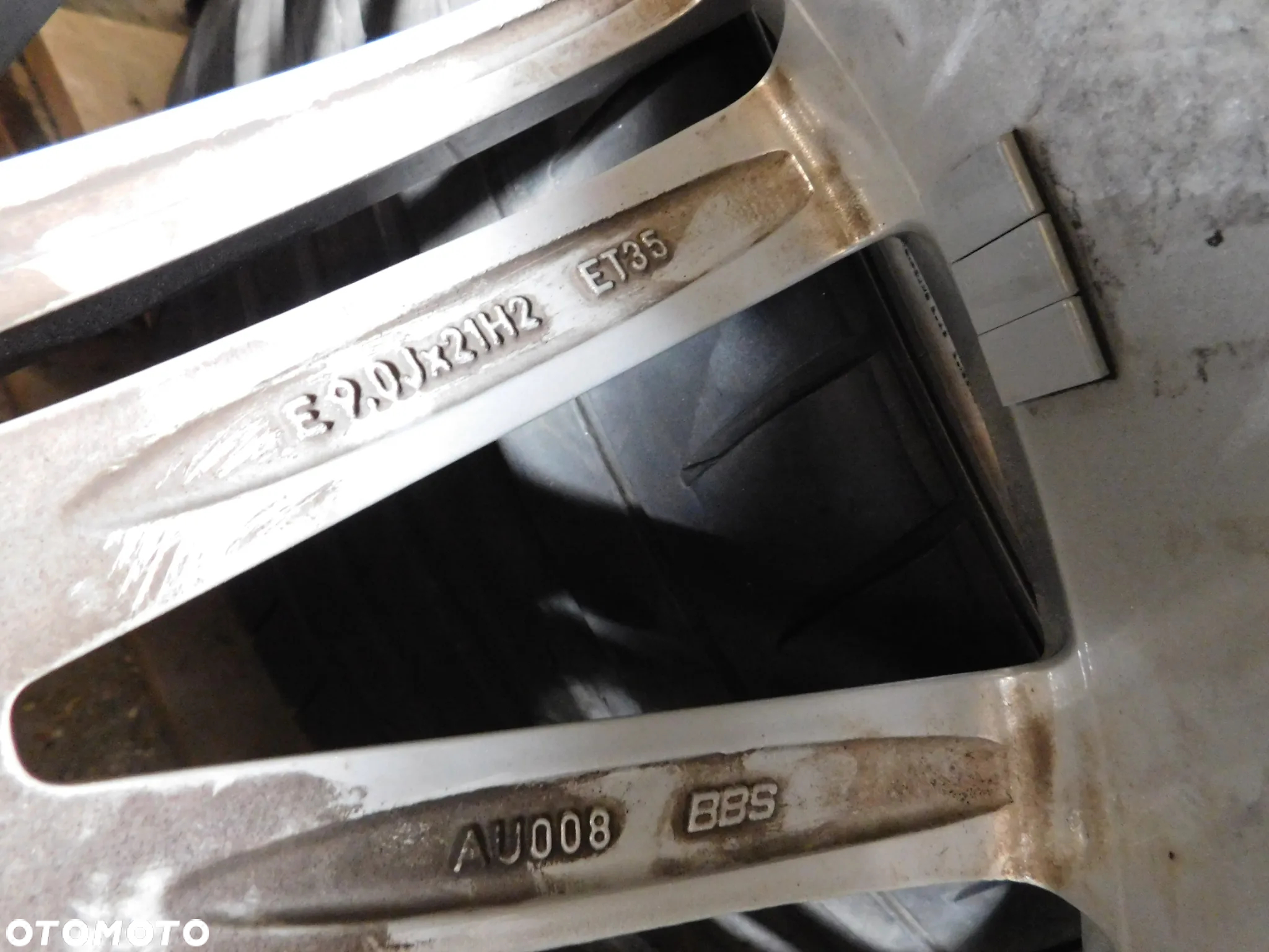 felga alu aluminiowa AUDI A8 D4 4H0 BBS 9Jx21 - 9
