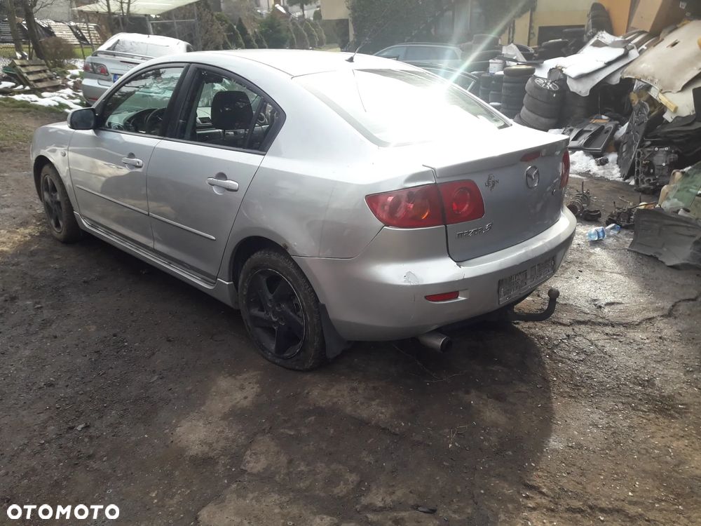 Mazda 3 BK 03-09  Sedan Maska szyba pas zamek belka zderzak pas atrapa 22 - 5