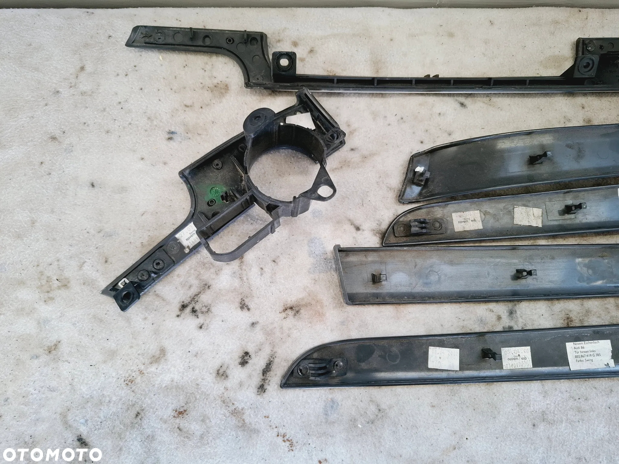 Listwy Dekory Ozdobne Audi A4 B6 B7 Europa Quattro Swing - 11