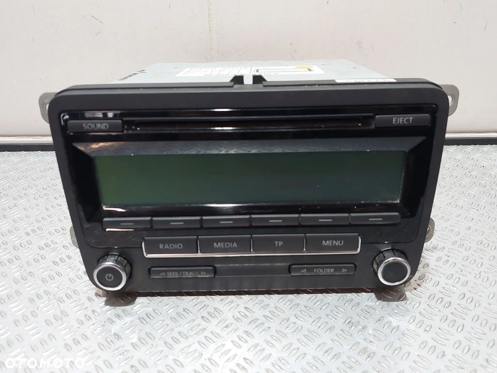 RADIO RCD 310 SEAT LEON MODELOWO 2009-2012 NR 5P0035186 - 1