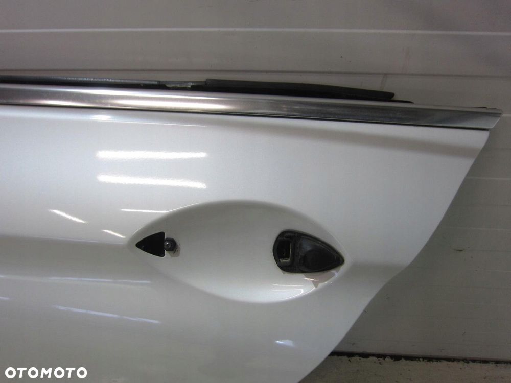 BMW 6 F06 COUPE DRZWI LEWE TYLNE TYŁ LEWY A96 MINERAL WEISS BIAŁE 7294993 - 5