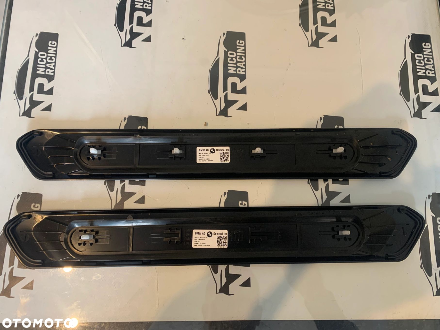 LISTWA NAKŁADKA PROGOWA PRZÓD LEWA PRAWA X3M F97 COMPETITION 8077612 - 6