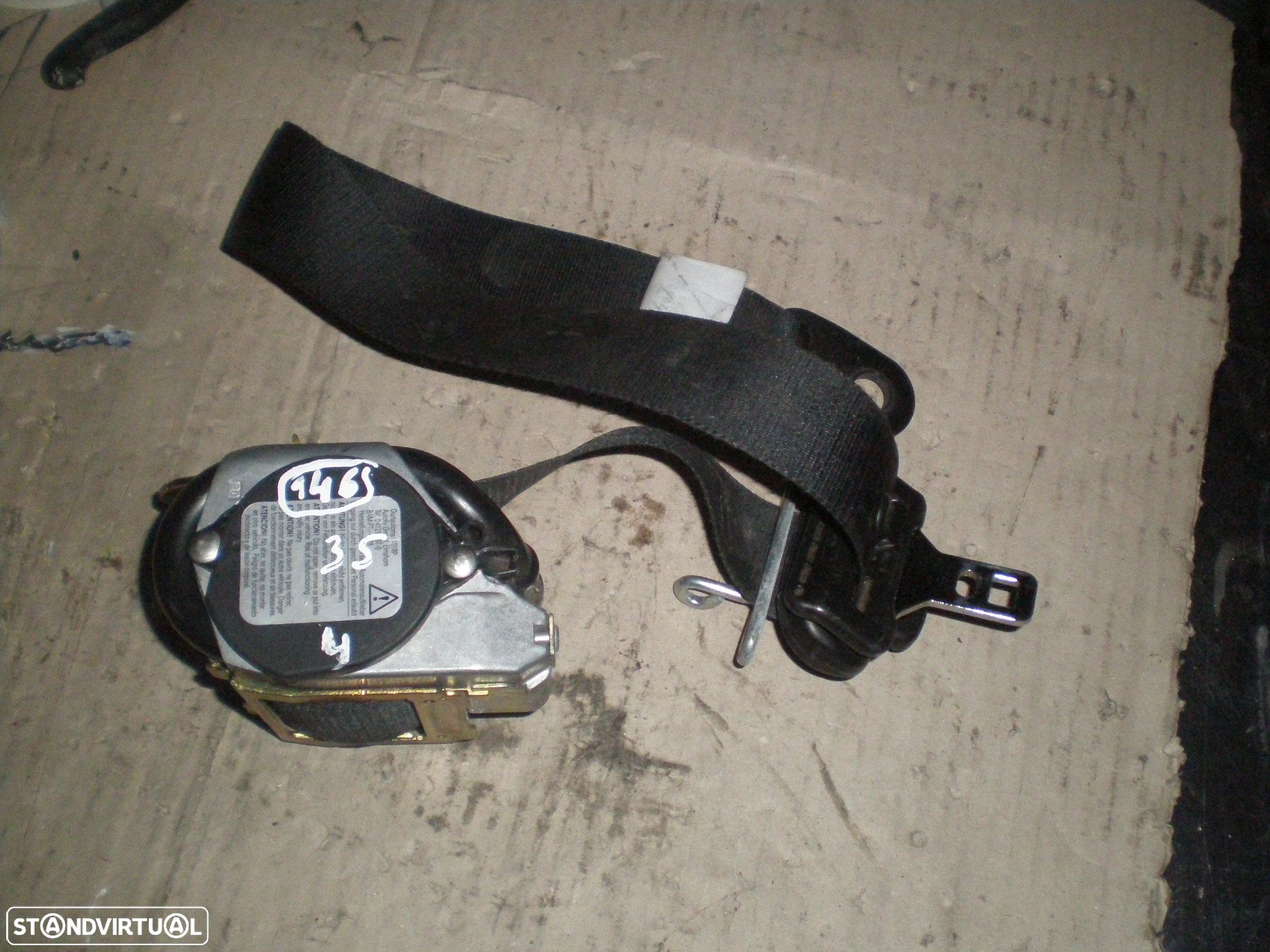 Pre-Tensor 2S6AA61294ED FORD FIESTA 2002 FD - 1