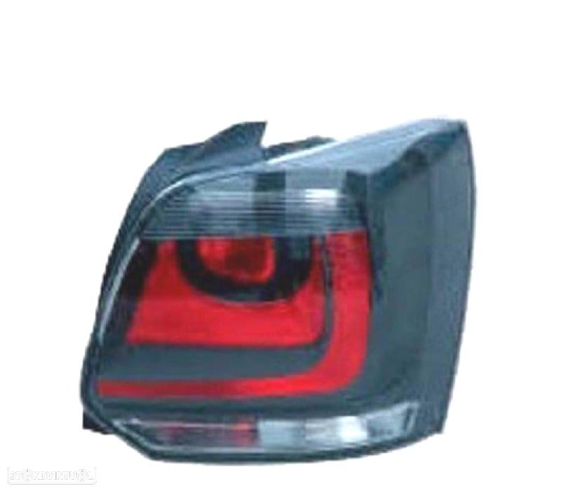 FAROLINS TRASEIROS VOLKSWAGEN VW POLO 3/5 09-14 - 1