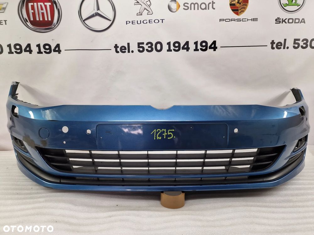 VW GOLF VII 5G0 12- ZDERZAK PRZEDNI PRZÓD NA SPRYSKI + 6X PDC + KRATKI + OSŁONA POD ZDERZAK , NR AUKCJI NZ1275 - 1