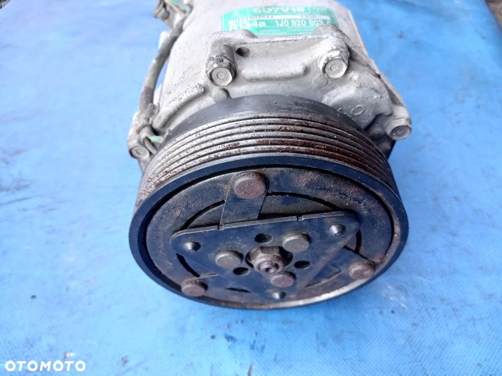 Pompa sprężarka kompresor klimatyzacji 1J0820803A Seat Leon Toledo Alhambra Volkswagen Golf Sharan Audi A3 Skoda Octavia - 5
