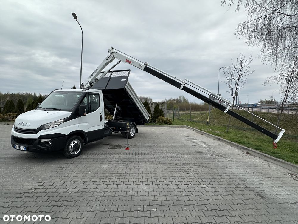 Iveco Daily 35C14 Wywrotka 3x do 3.5 tony+ HDS BONFIGLIOLI P.3500L - 6