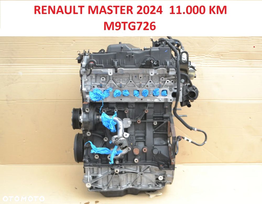 Renault Master 3 4 III IV 2.3DCI Biturbo Silnik Blok Silnika wtryski Wtryskiwacze M9T G 726 M9TG726 726 - 1