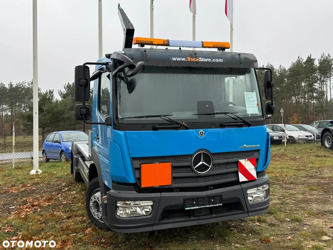 Mercedes-Benz Atego 1224 + nowy hak SKIBICKI - 8 Ton - 6