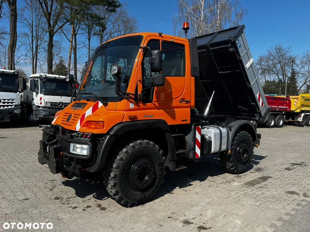 Mercedes-Benz UNIMOG 4 U400 405/12 4X4 CIĄGNIK/ WYWROTKA - 4