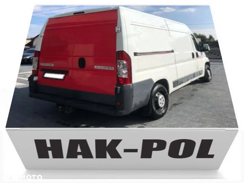 HAK HOLOWNICZY+MODUŁ+7PIN13P FIAT DUCATO 3 III+PEUGEOT BOXER 2 II+CITROEN JUMPER 2+BLASZAK+BUS 06-22 - 13