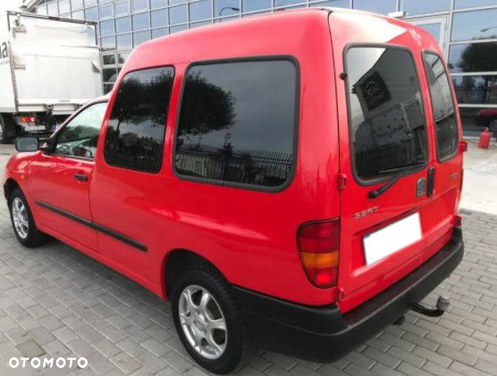 HAK HOLOWNICZY DO SAMOCHODU SEAT INCA VOLKSWAGEN VW CADDY 2 II  + WIĄZKA + GNIAZDO 7PIN/13 - 9