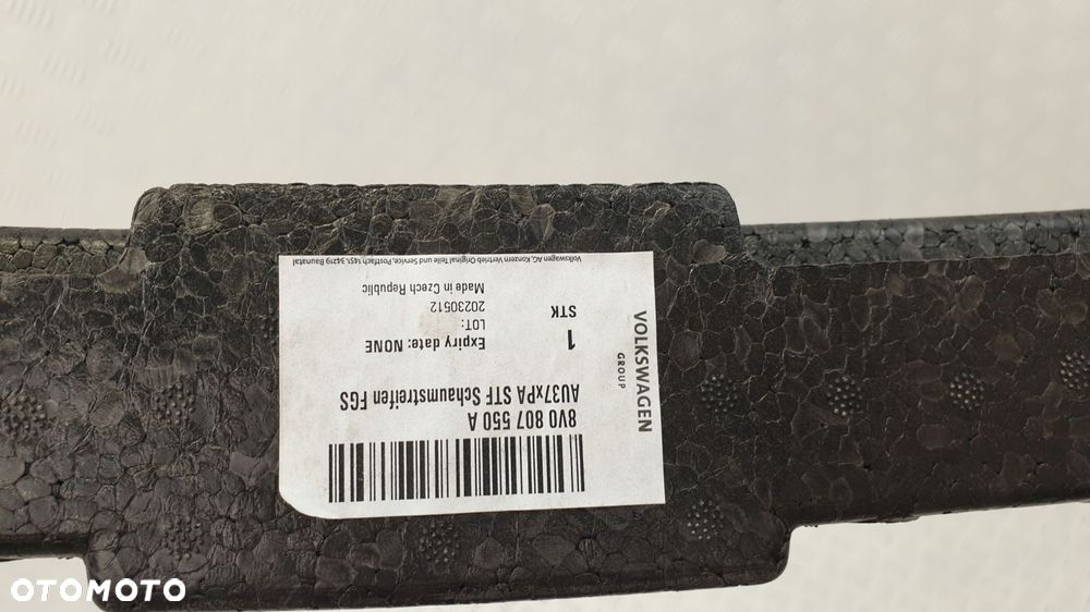 audi a3 8v lift 8v0807055a absorber styropian pianka przód przedni - 3