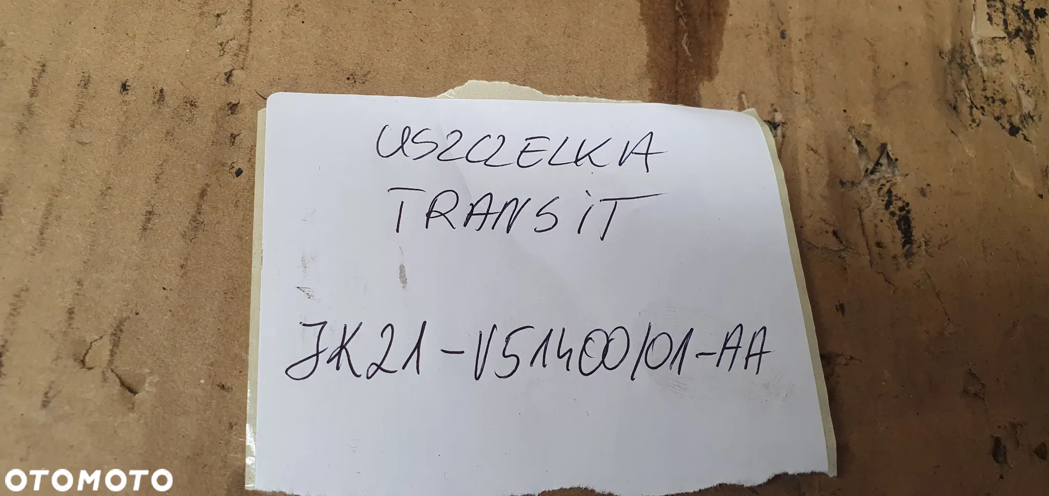 Uszczelka drzwi lewy przód przednia lewa Ford Transit Custom MK8 Lift JK21-V51400-AA - 8