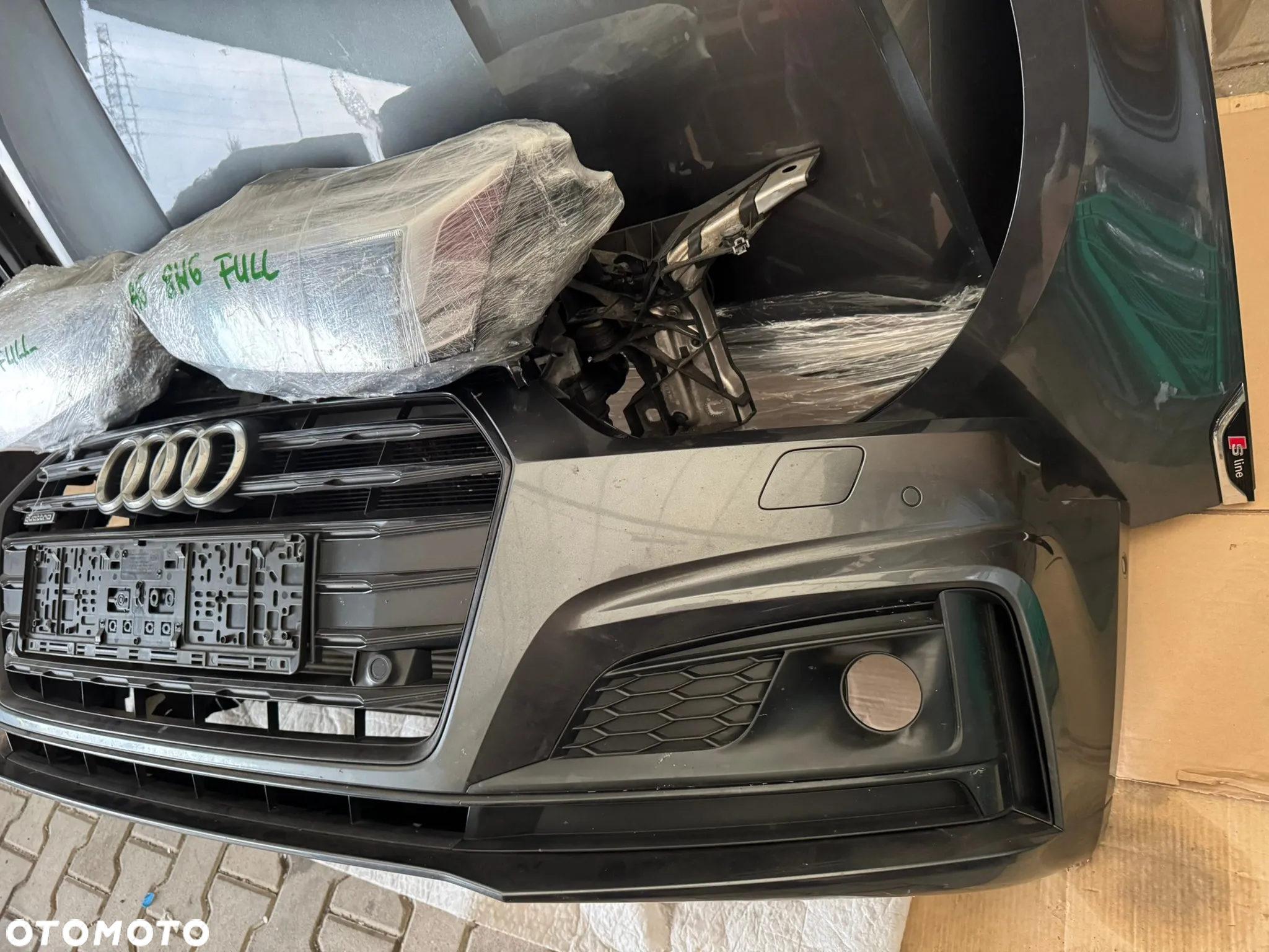 Audi A5 8W S-Line przód kompletny LZ7S - 6
