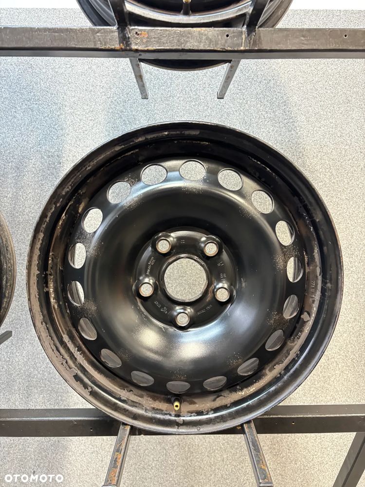 4 FELGI STAL. VW GOLF 5 , 6 , CADDY , TOURAN , SEAT LEON 2 , SKODA OCTAVIA 2 15'' 6J  ET47 - 5