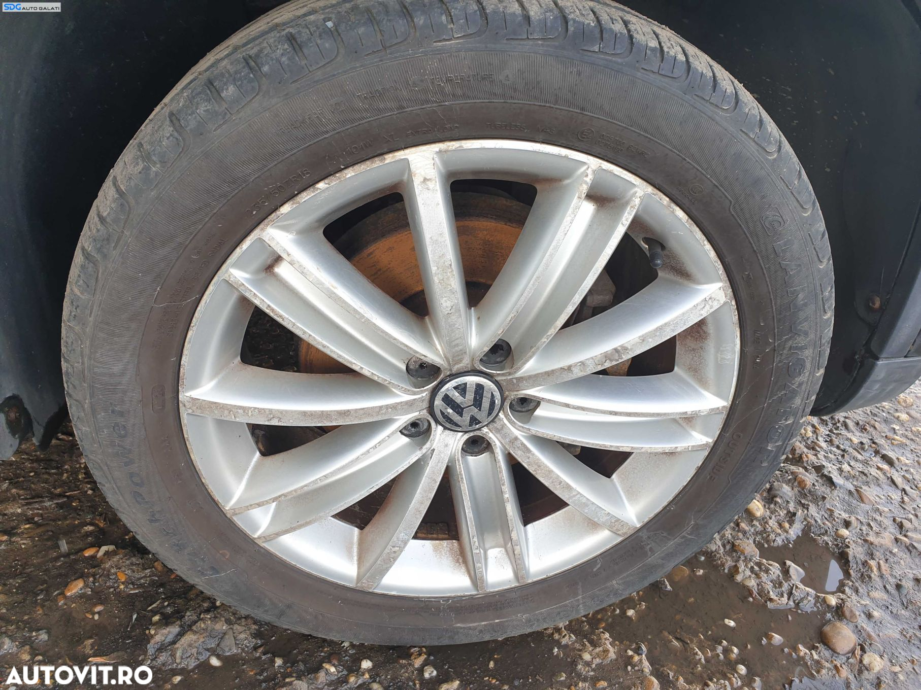 Set 4 Jante Aliaj 235 50 18 R18 ZR18 5x112 Volkswagen Golf 5 2004 - 2008 [K1083] - 2
