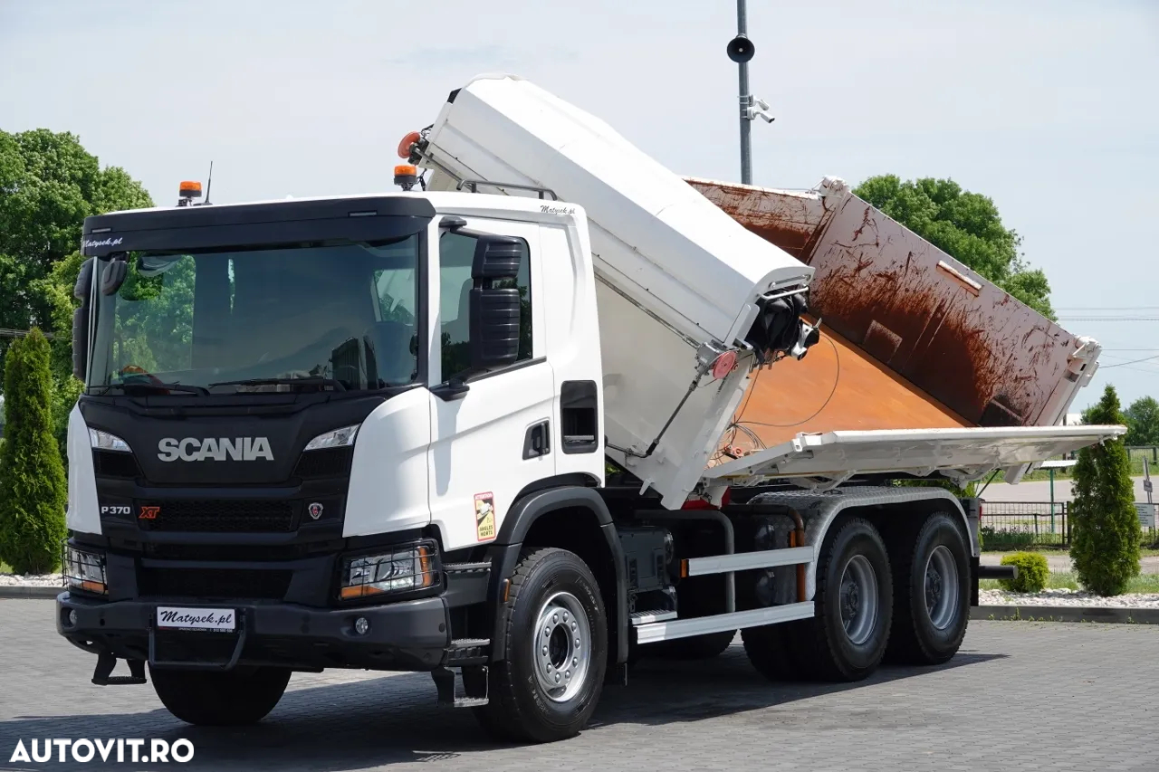 Scania P 370 XT / 6x4 / BASCULANTE / HYDROBOARD / BORDMATIC / 2021 - 6