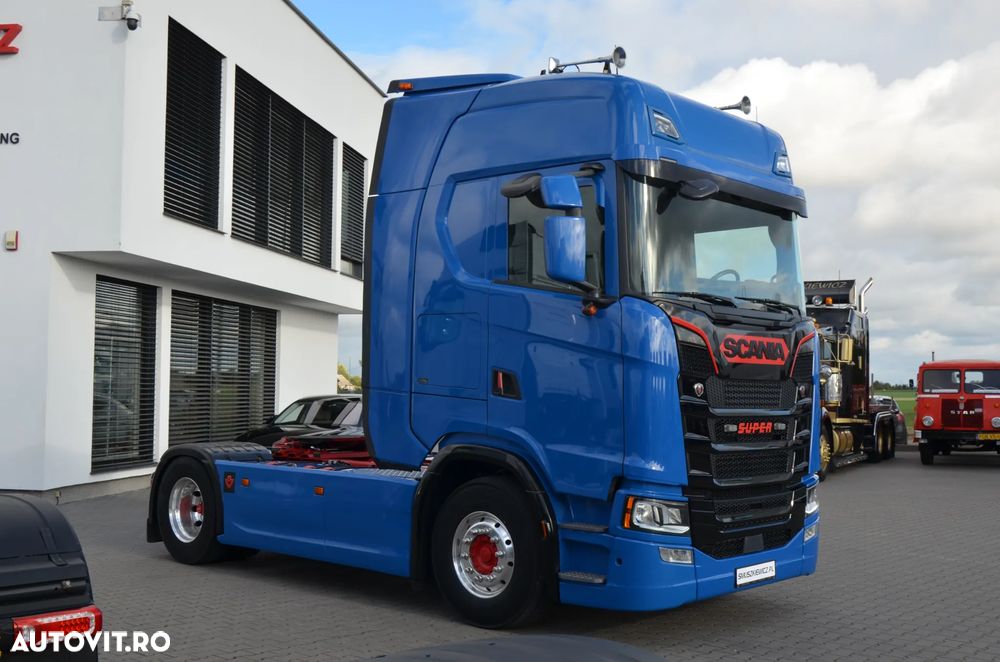 Scania S 520 / V8 / FULL AIR / KLIMA P. / NAVI / FULL LED / ACC / DE 4532 - 4
