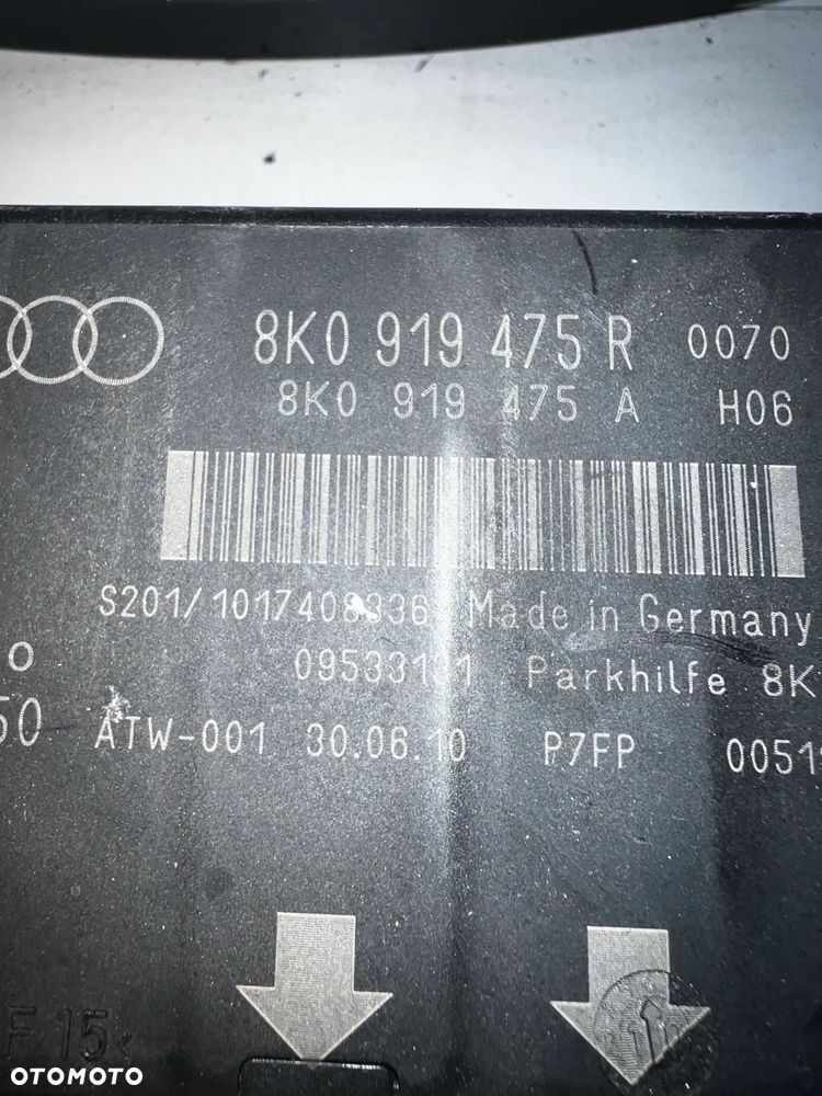 STEROWNIK MODUŁ PARKOWANIA AUDI A4 B8 8K0919475R 8K0919475A - 3