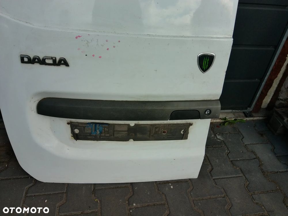 DACIA DOKKER DRZWI LEWE TYL TYLNE SKRZYDLO BLEDA LAMPA STOP CENTRALNY ZAMEK CZESCI PYTAC - 6