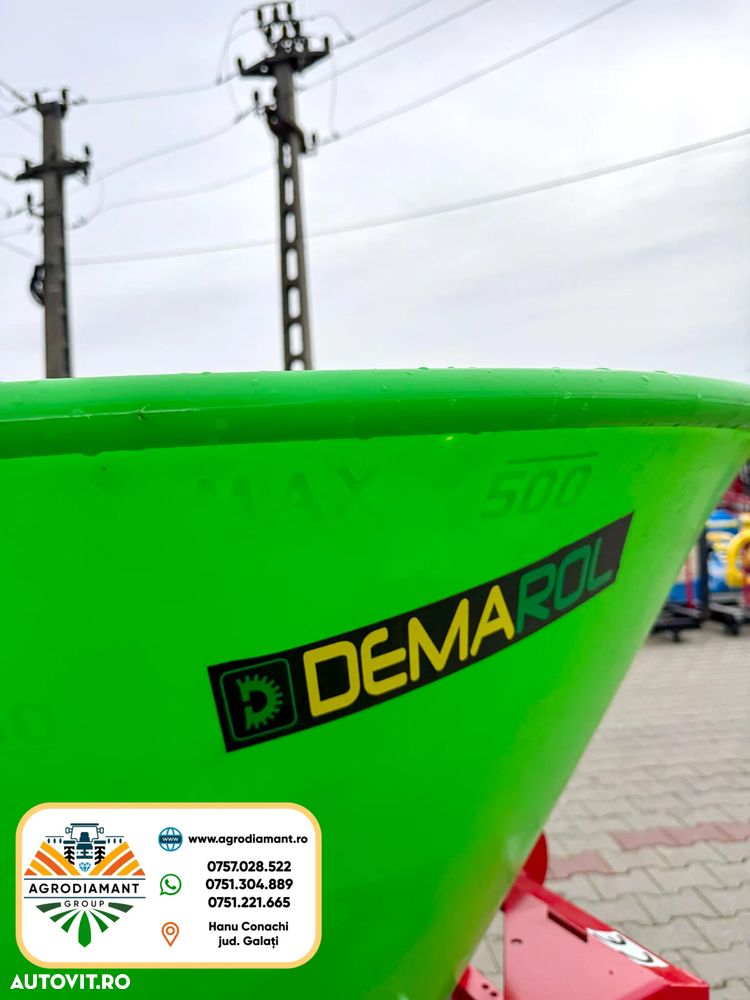 Alta Masina imprastiat ingrasaminte DEMAROL 200 / 300 / 500L - Tip coif cu 1 disc - 4