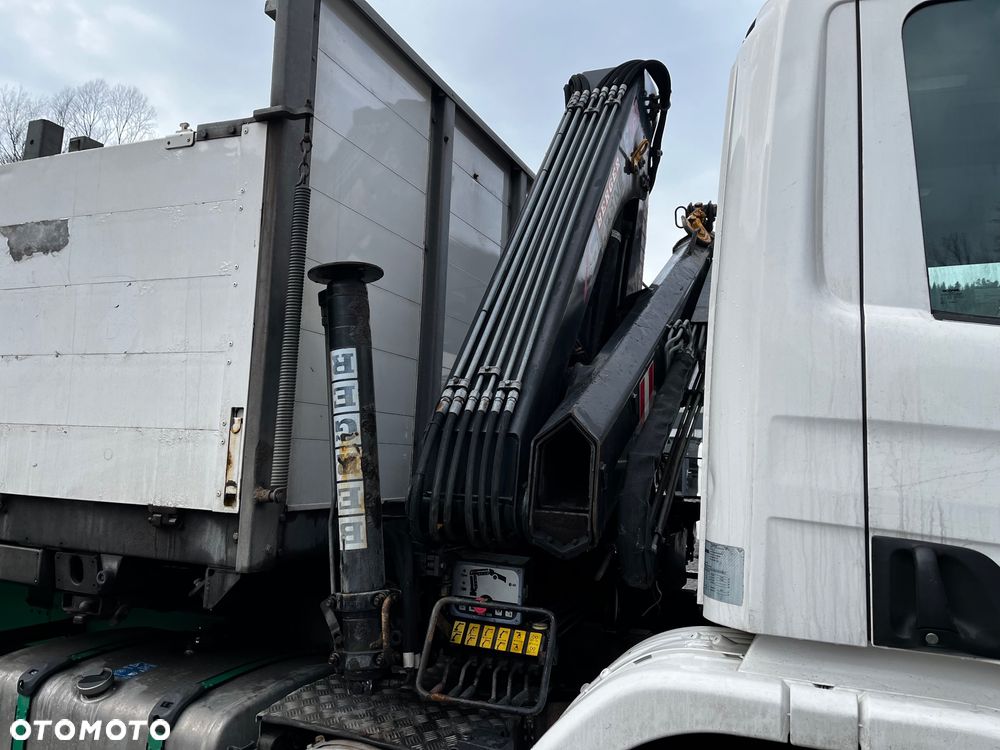 Scania P340 Opticruise 2009 // HDS Hiab 099B-2CL // Zabudowa Burtowa // Burty 1m // - 30