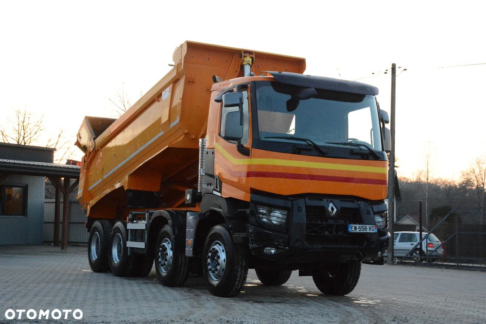Renault K 480 / 2018r. / 8x4 / Mulda / CiF / Resor / Super stan - 2