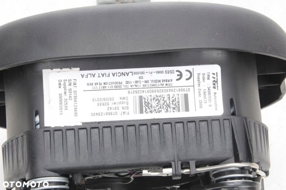 FIAT PANDA III PODUSZKA POWIETRZNA KIEROWCY AIRBAG - 2