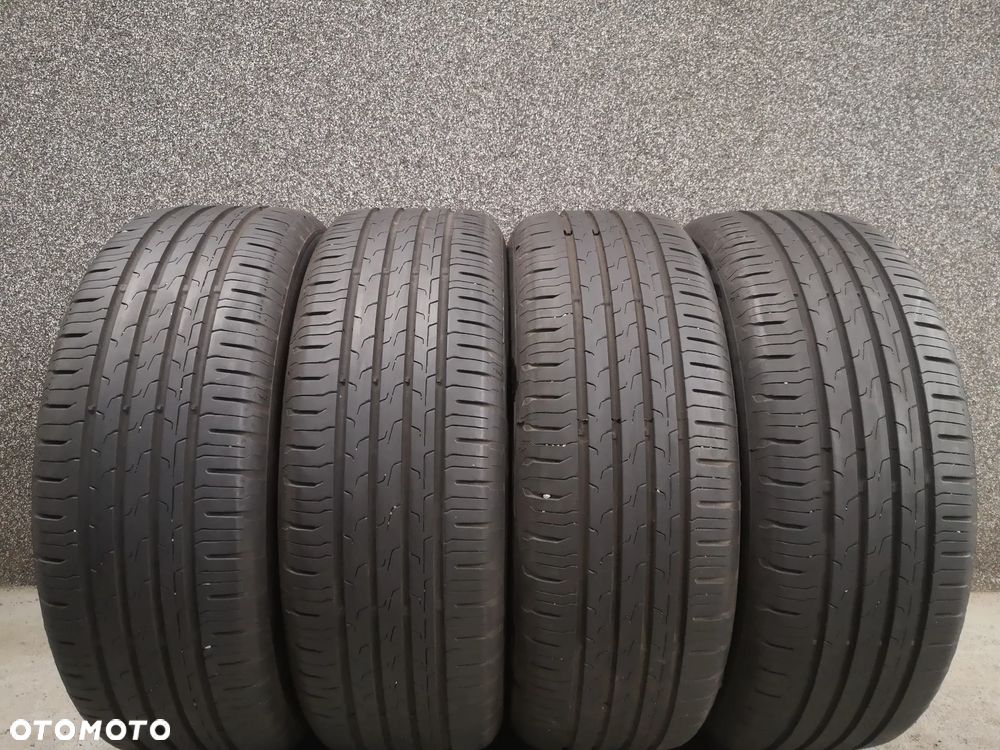 Opony Letnie Continental EcoContact 6 195/55/16 87H 4szt. ładne! - 1