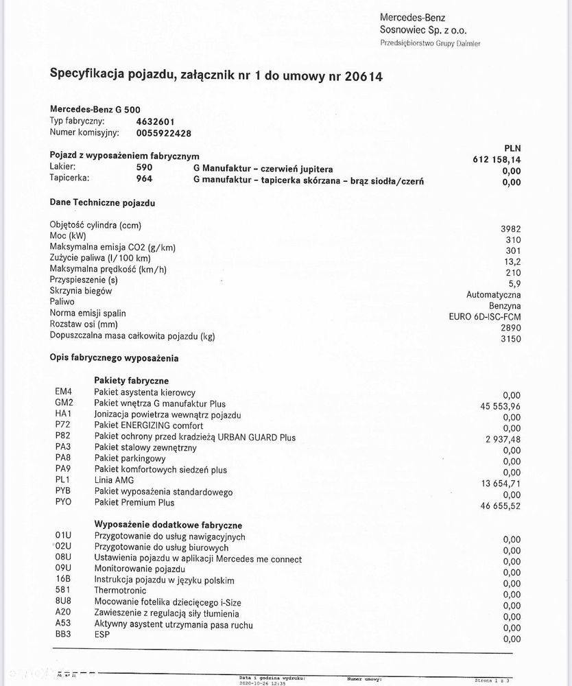 Mercedes-Benz Klasa G 500 - 22